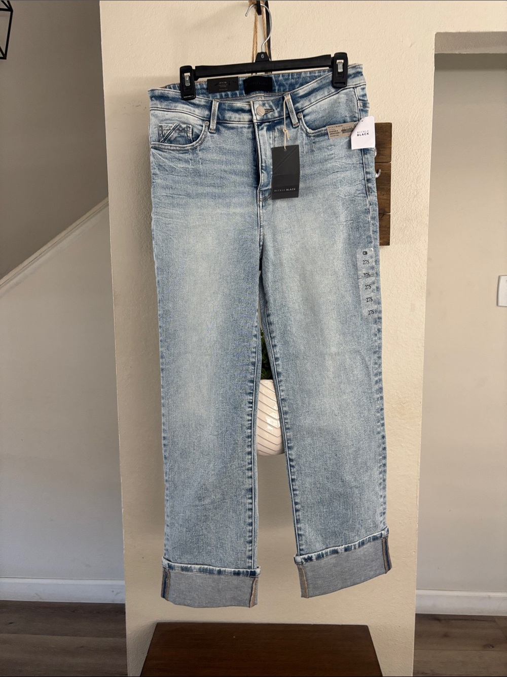 Buckle Light Blue Boyfriend Jeans